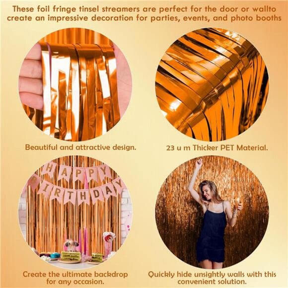 Fall Decorations for Home -Thanksgiving Backdrop Streamers - Picture 5 of 7